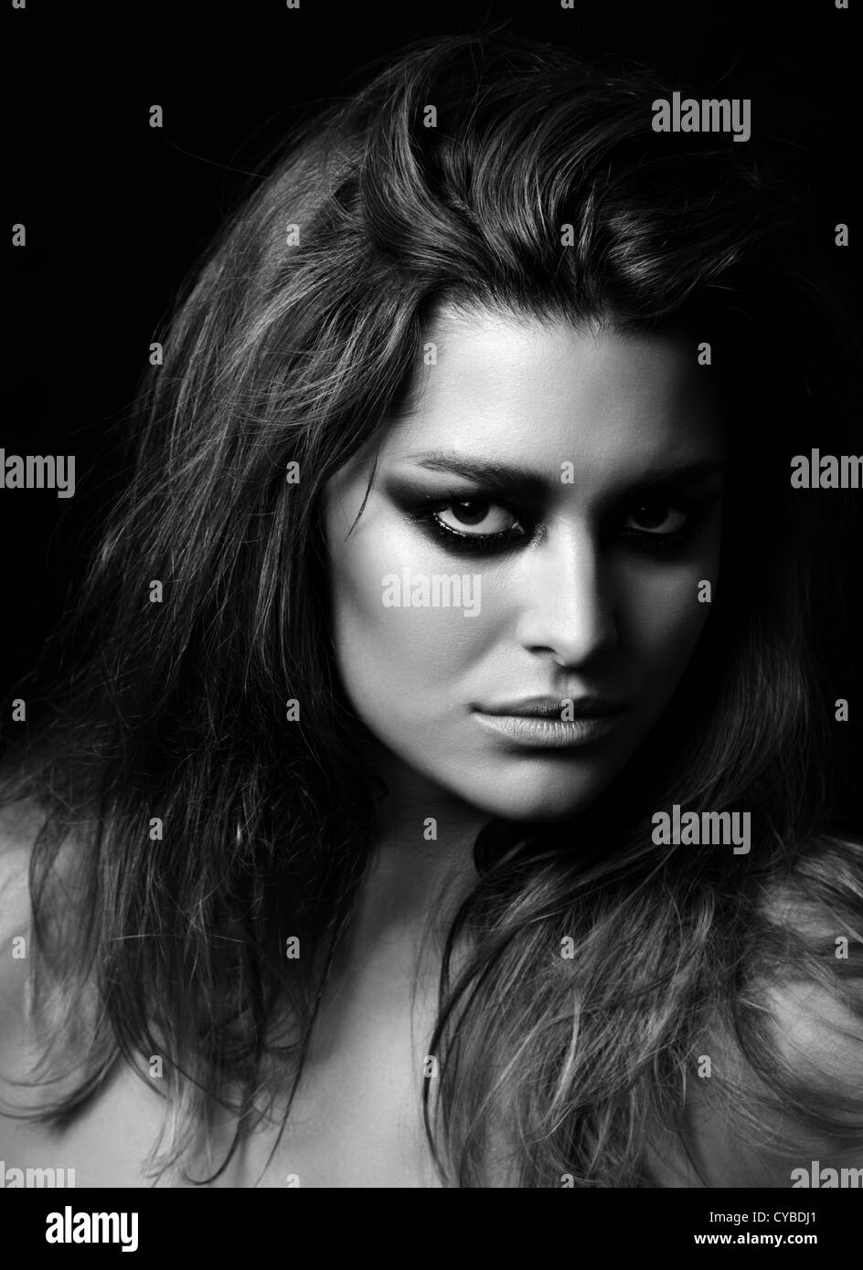 Beauty in black and white Stock Photo - Alamy