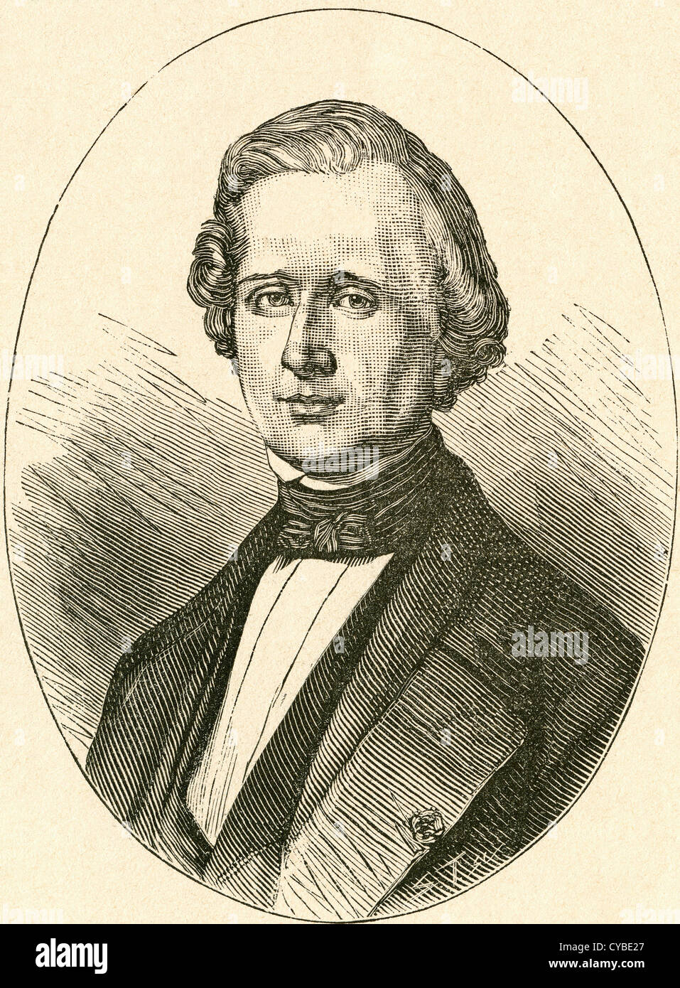Urbain Jean Joseph Le Verrier, 1811 –1877. French mathematician Stock Photo  - Alamy