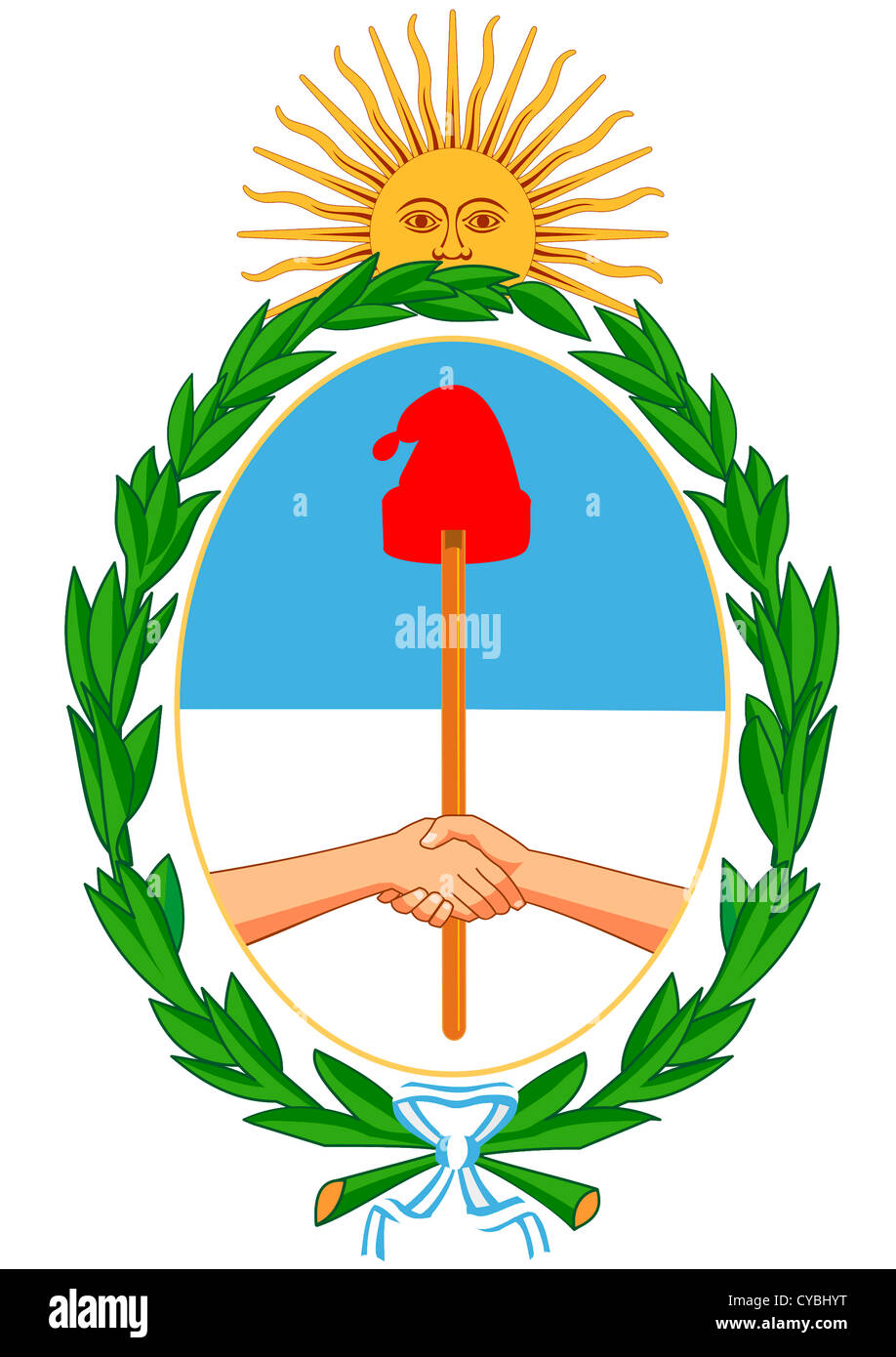 Coat Of Arms Of The Argentine Republic Stock Photo Alamy Coat Of Arms Of The Argentine Republic Stock Photo Alamy