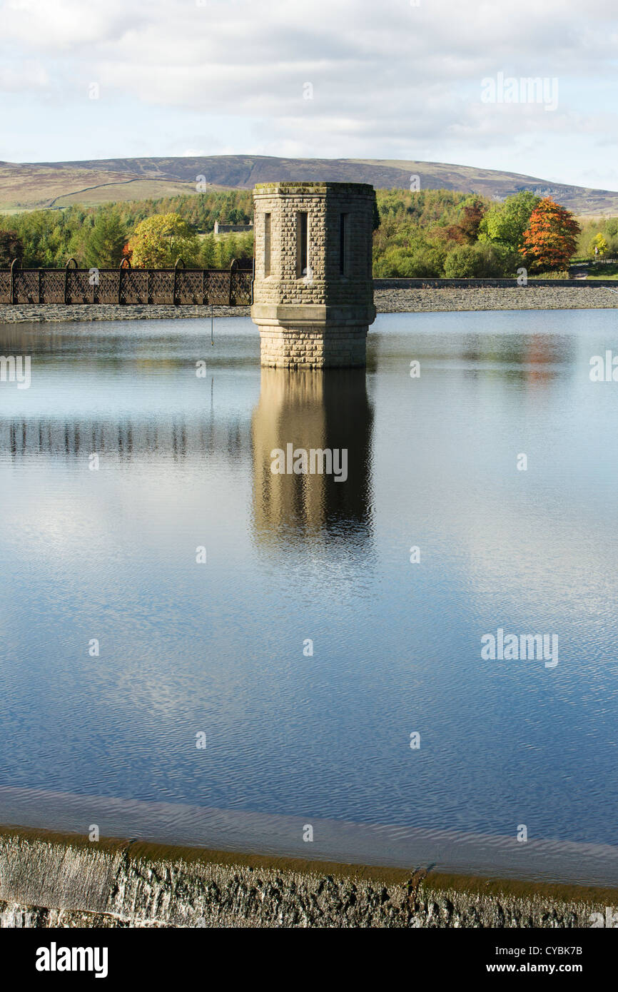 Victorian pump house at Stocks Reservoir, UK Stock Photo Alamy