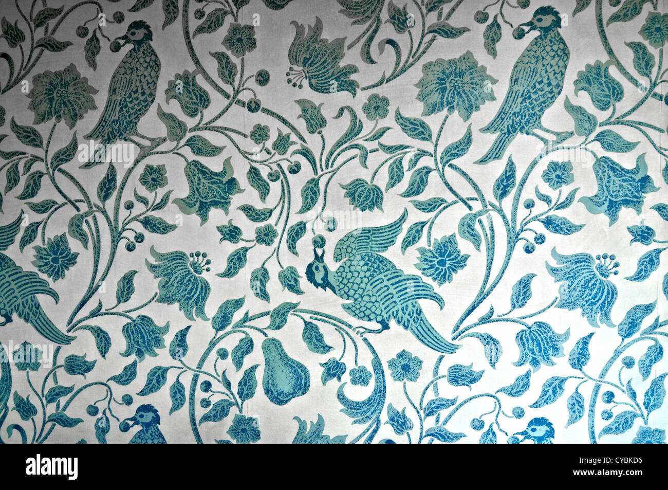 Patterned wallpaper Stock Photo