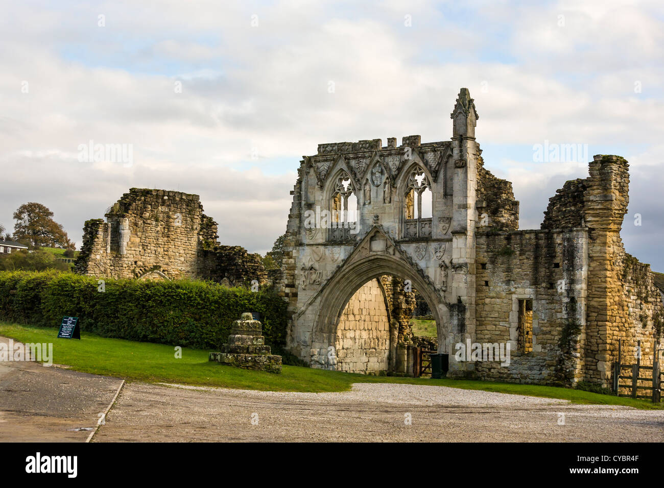 Kirkham Priory, North Yorkshire, England Stock Photo Alamy