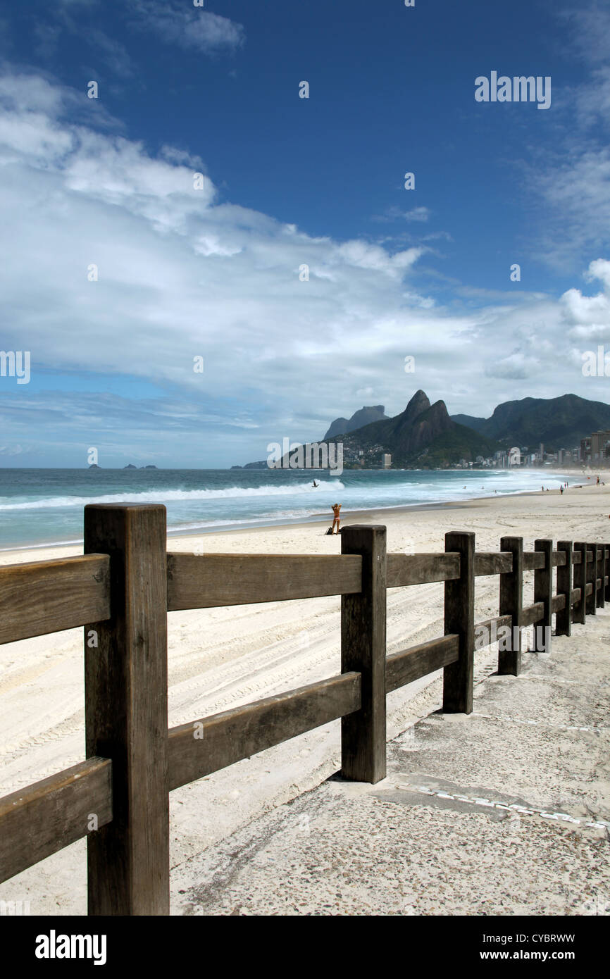 Ipanema beach, Rio de Janeiro Stock Photo
