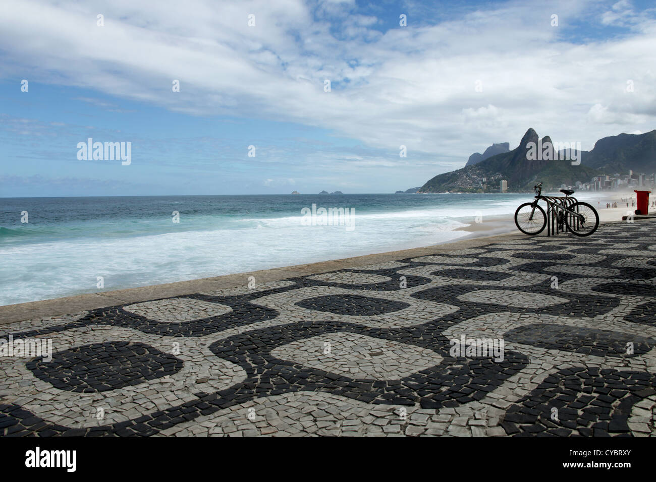 Ipanema Beach, Rio de Janeiro Stock Photo