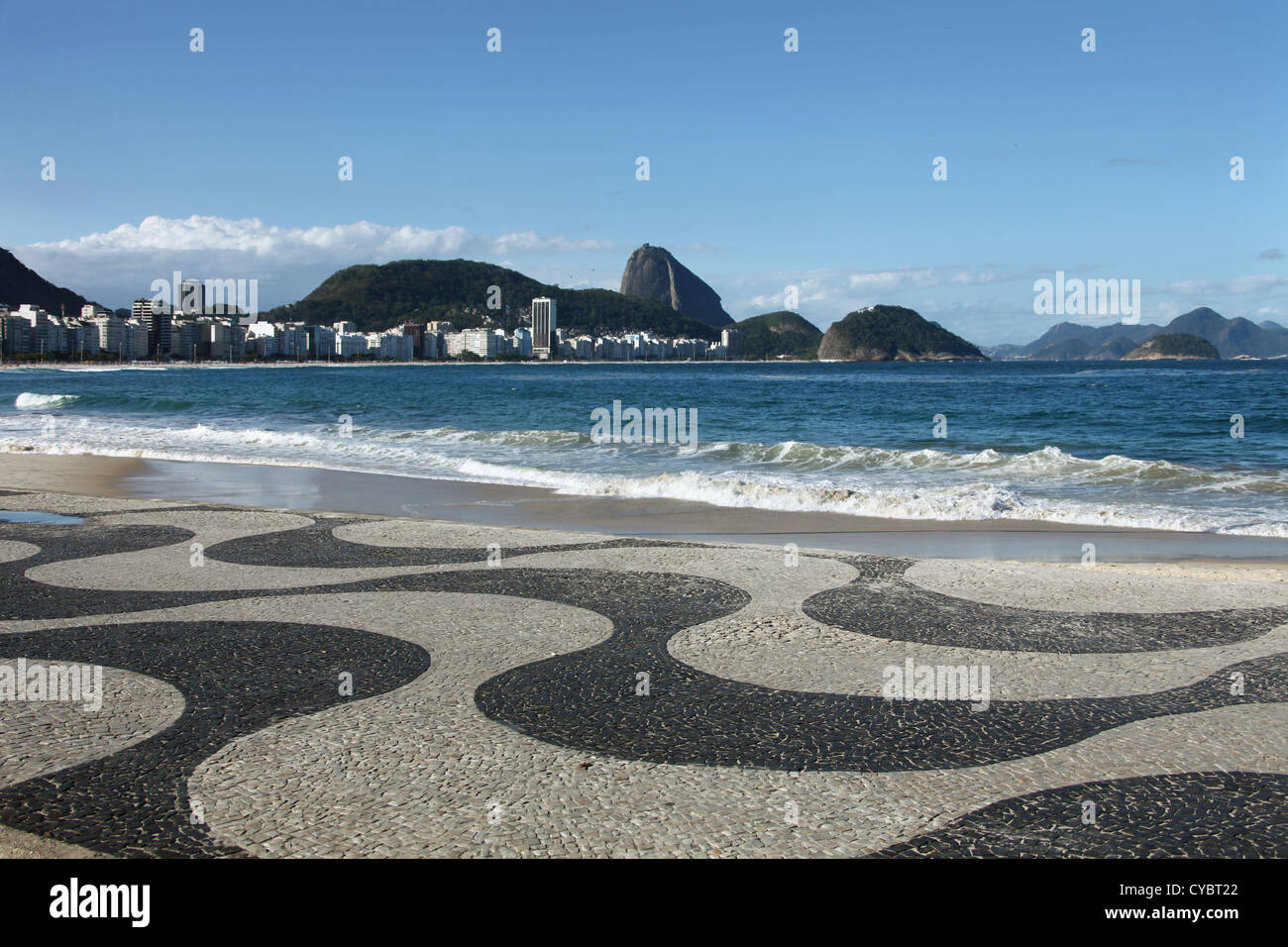 Copacabana beach, Rio de Janeiro Stock Photo