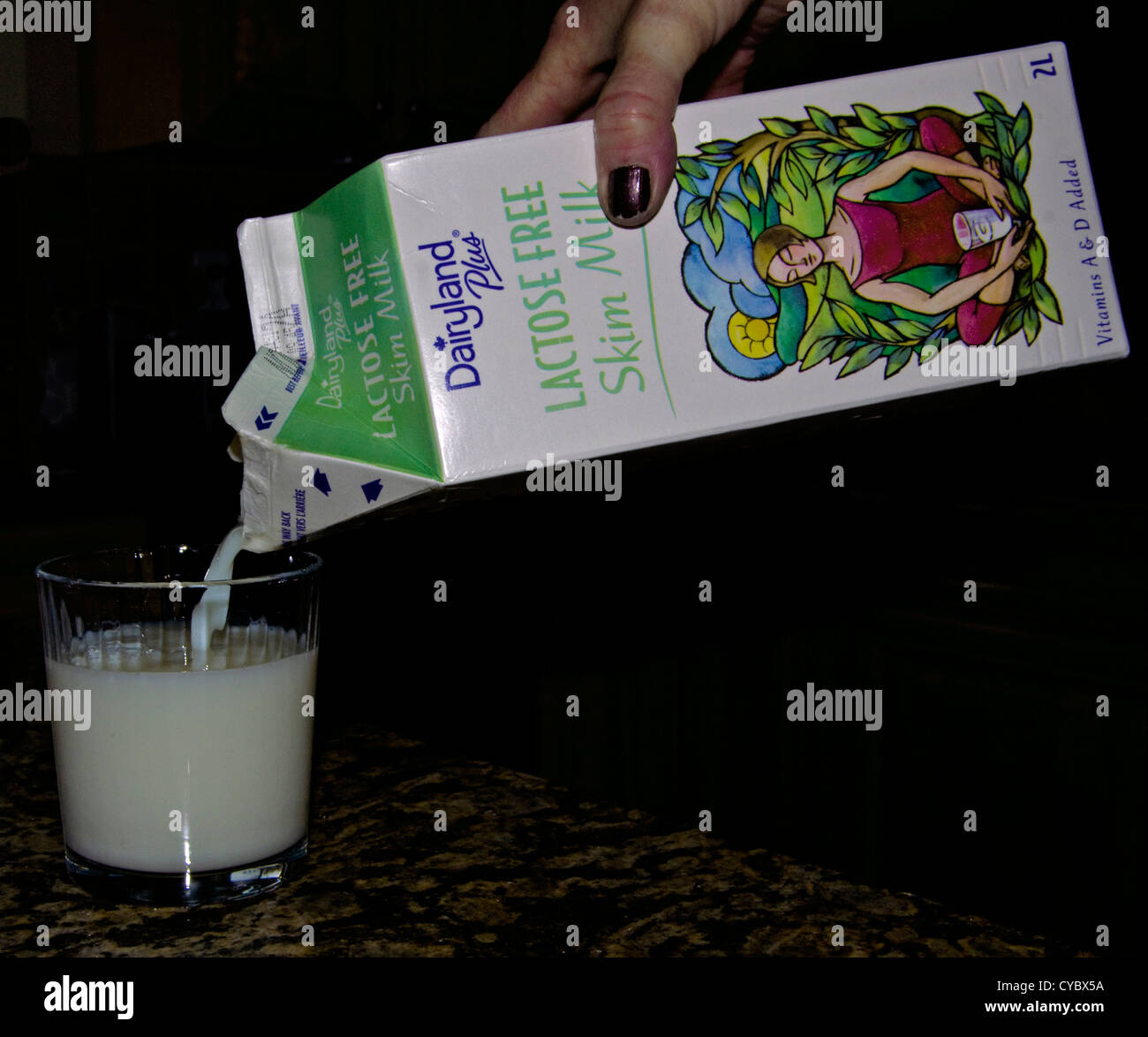 Lactose free milk hires stock photography and images Alamy