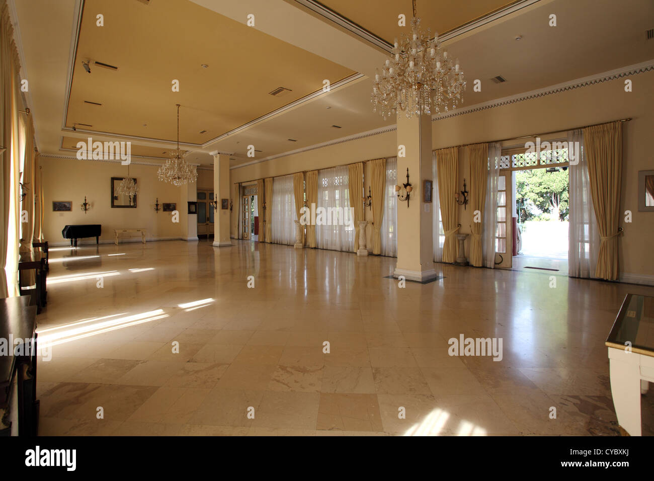 Interior of Achilleion Palace (Sisi Palace). Corfu Island, Greece. Stock Photo