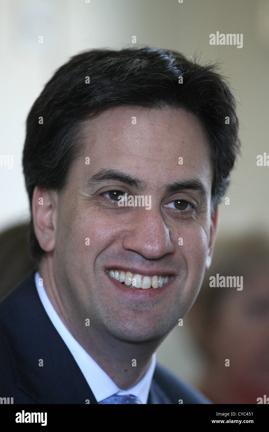 Ed Miliband Leader of the Opposition Stock Photo
