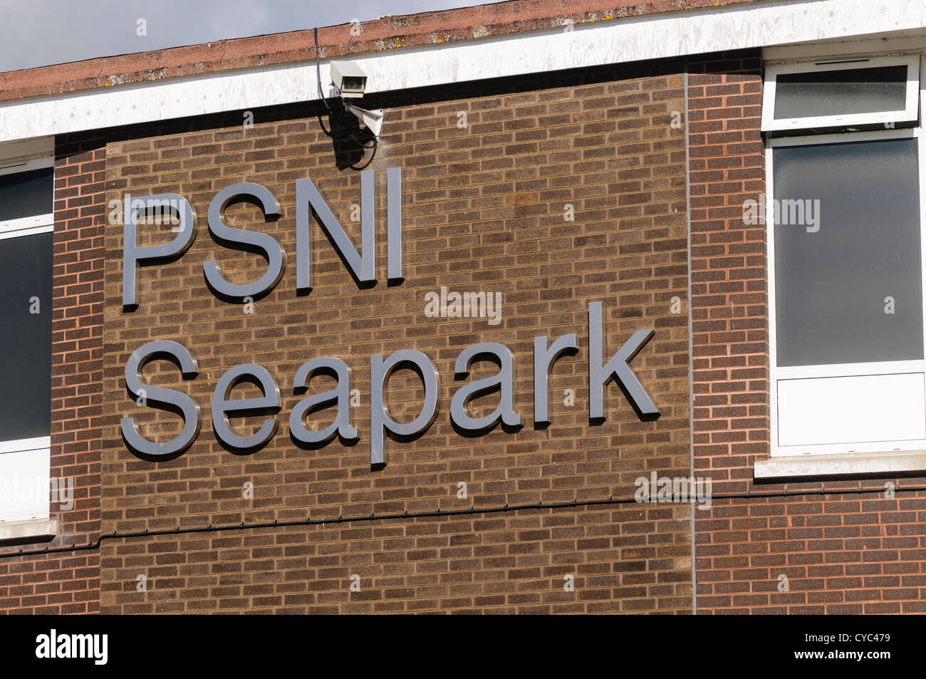 PSNI Seapark, administration and forensic laboratories for the Police Service of Northern Ireland. Stock Photo