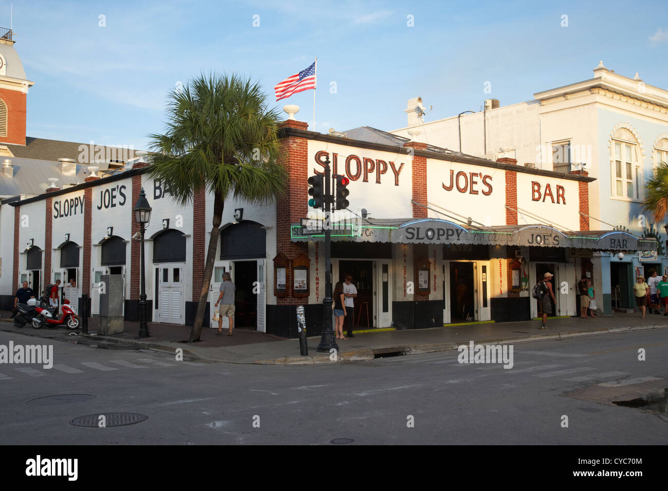 sloppy joes bar duval street key west florida usa Stock Photo