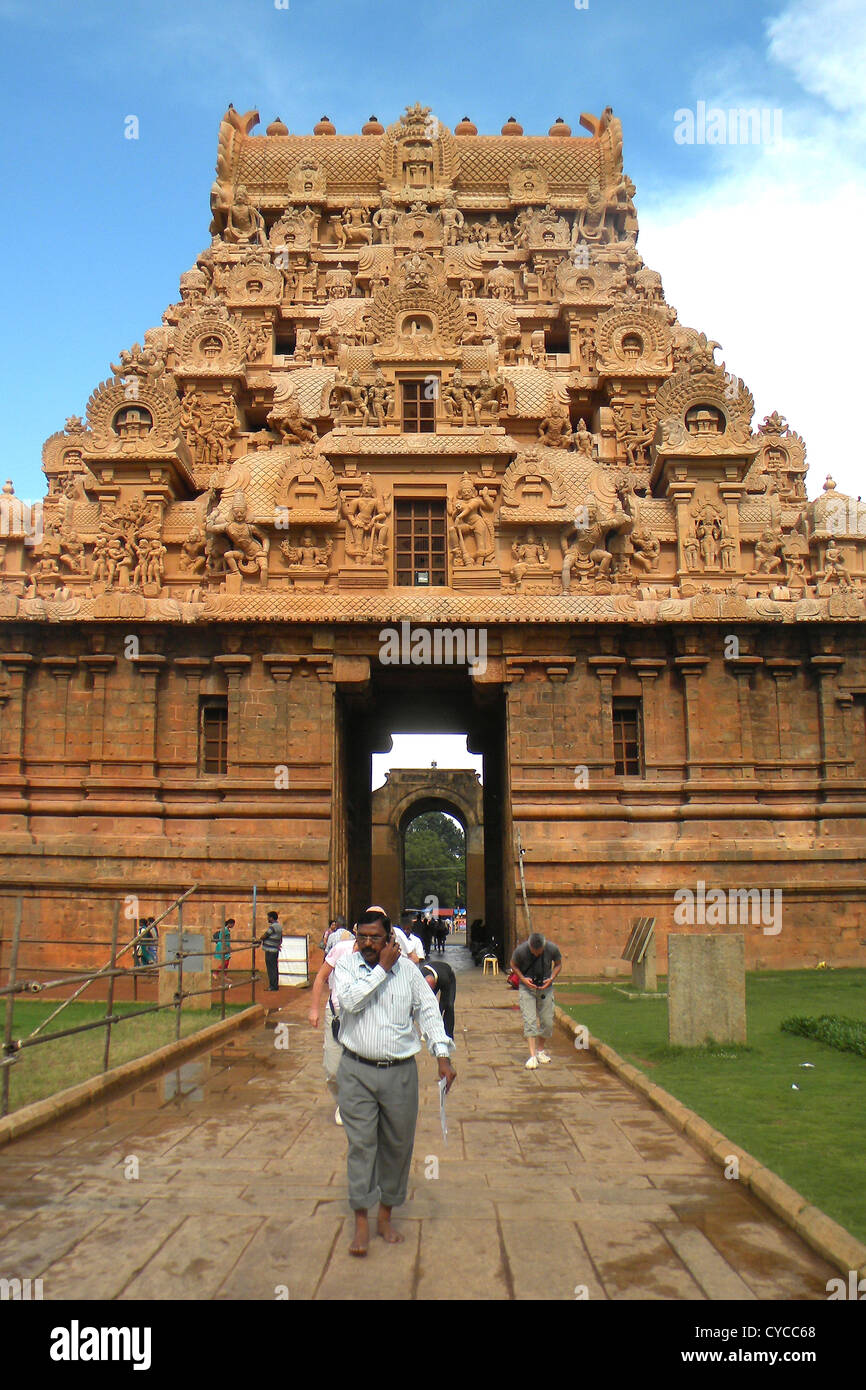 India, Tamil Nadu, Trichy, Srirangam temple Stock Photo - Alamy