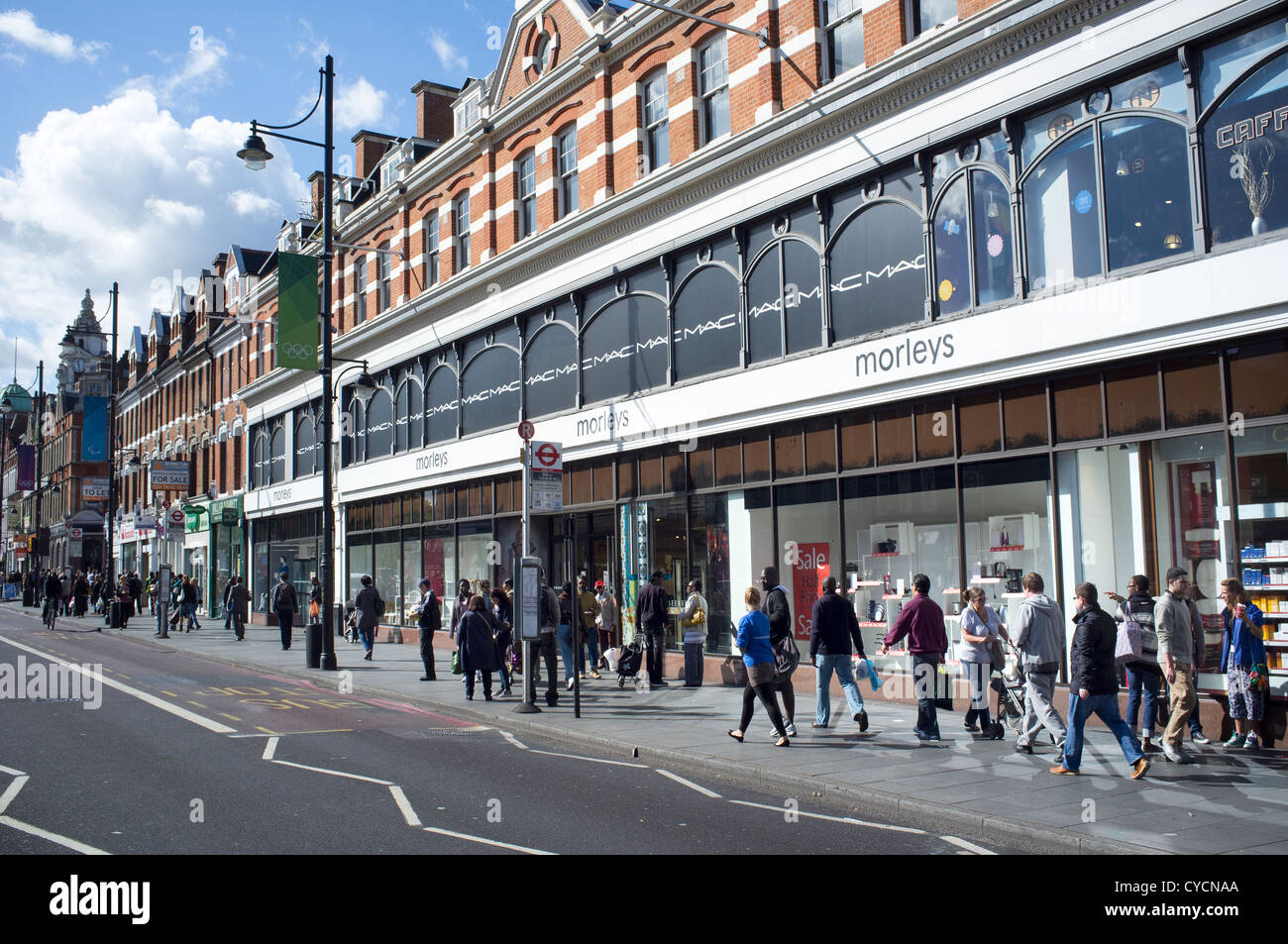 Morleys Department Store Brixton Stock Photo Alamy