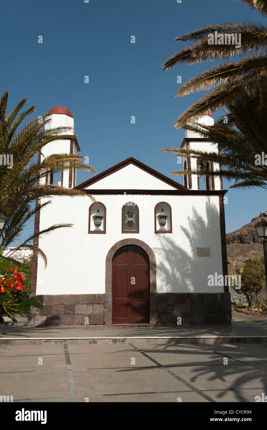 The church Ermita de Nuestra Senora de las Nieves at Puerto de las ...