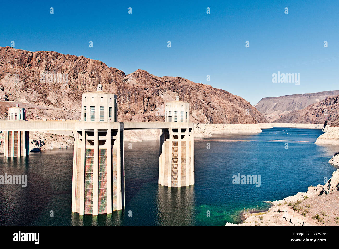 Hoover Dam, Nevada, USA Stock Photo