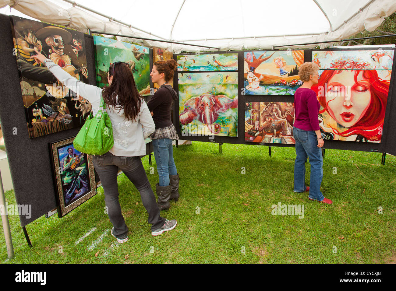 Beverly Hills Art Show, Beverly Hills, Los Angeles County, California