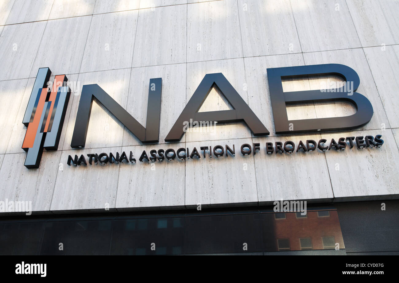 National association of broadcasters, Washington, USA Stock Photo