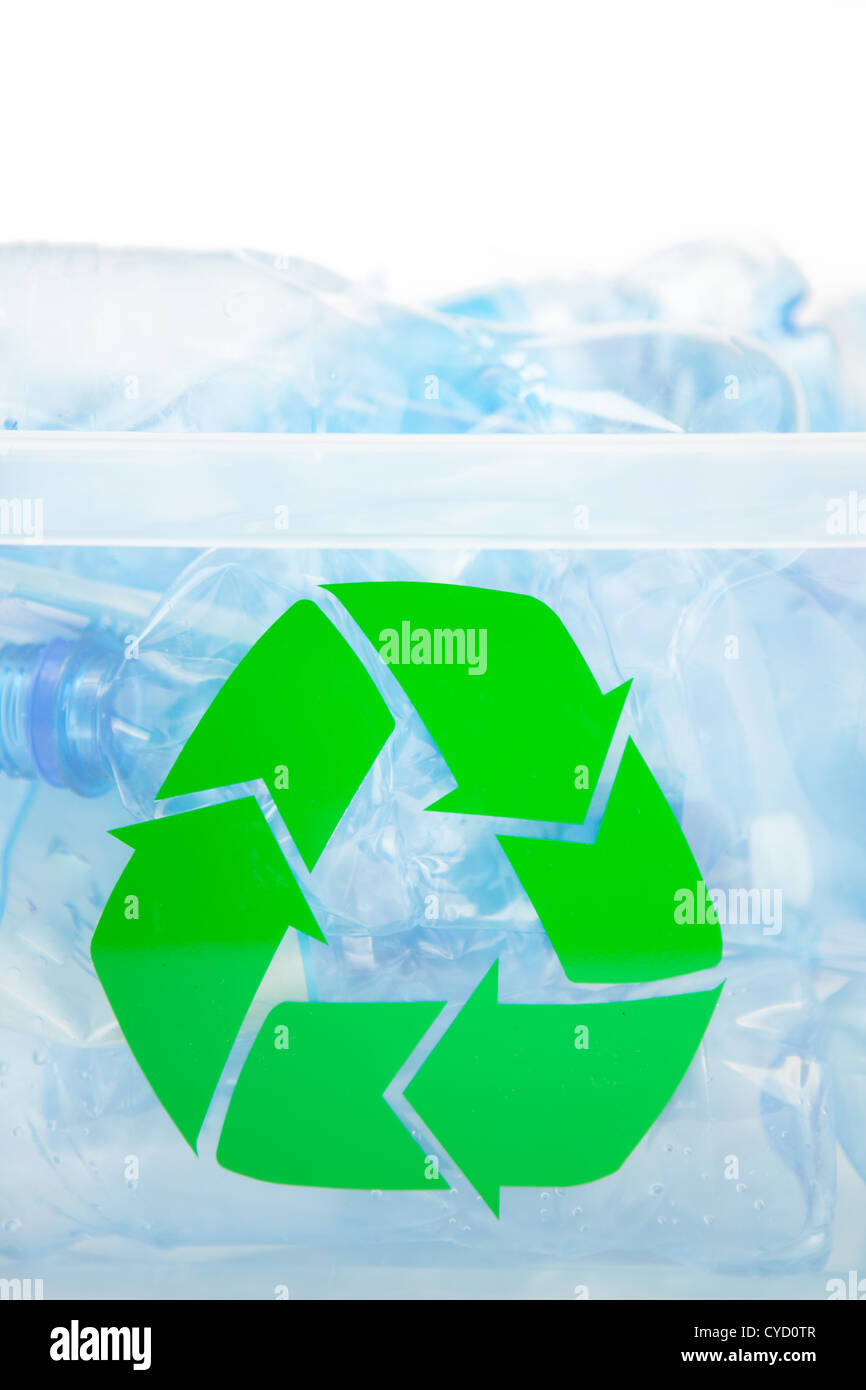 Recycling box full Stock Photo Alamy