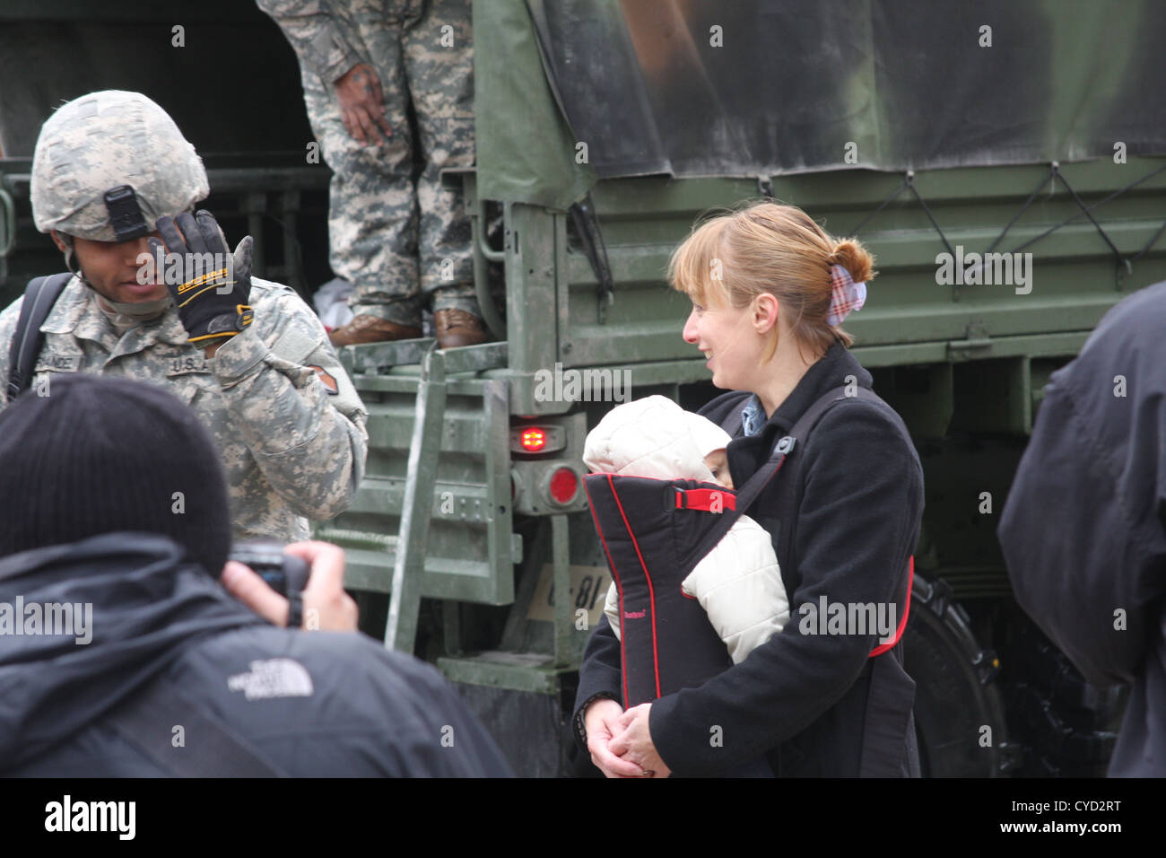 New Jersey National Guard Soldiers conduct rescue operations in Hoboken ...