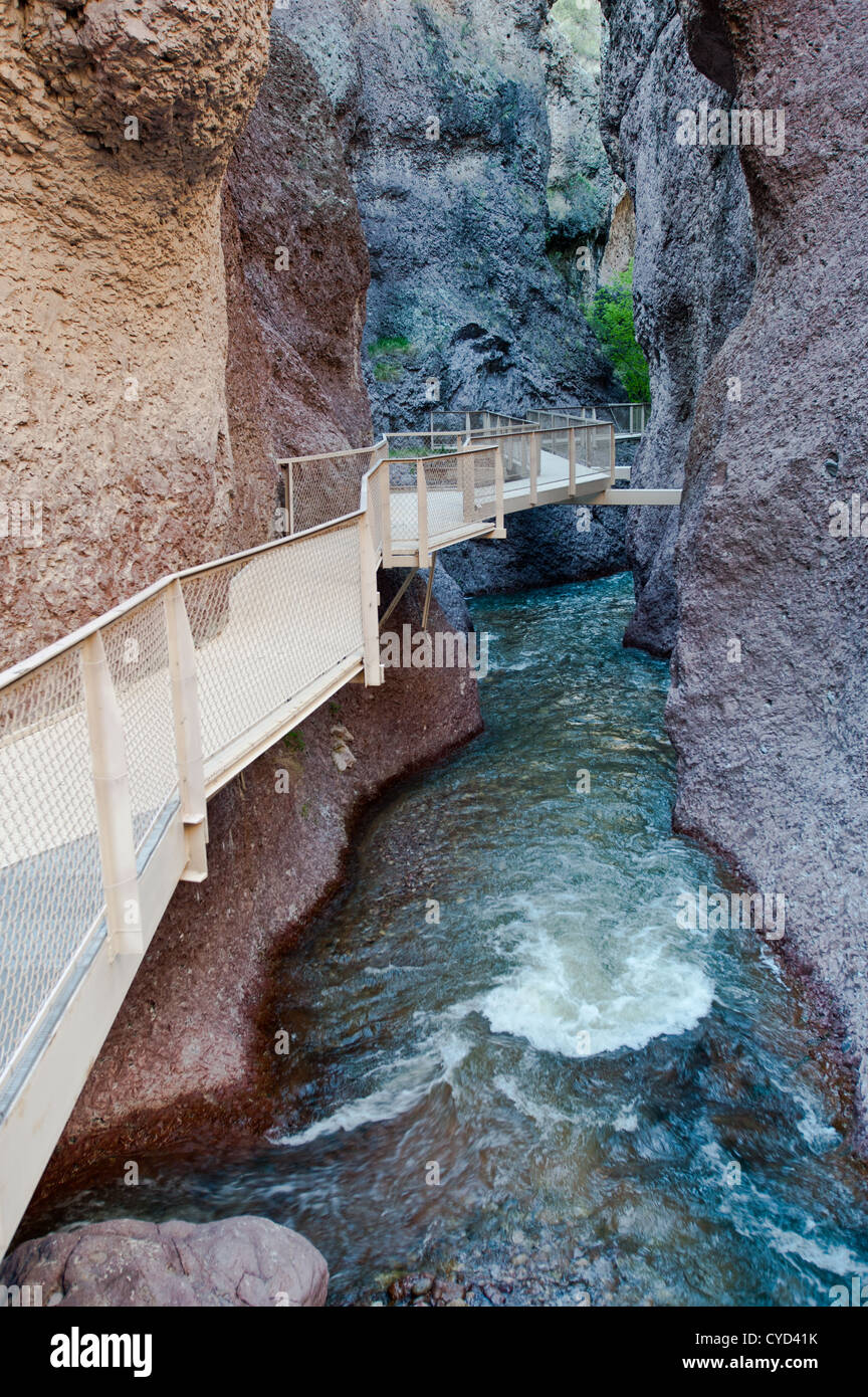 The Catwalk trail in New Mexico's Gila Wilderness Stock Photo Alamy