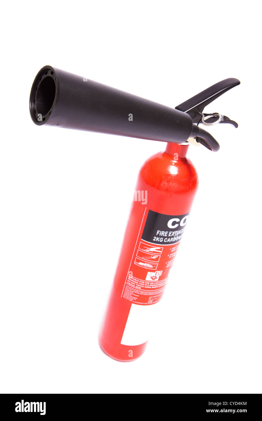 Red fire extinguisher Stock Photo Alamy