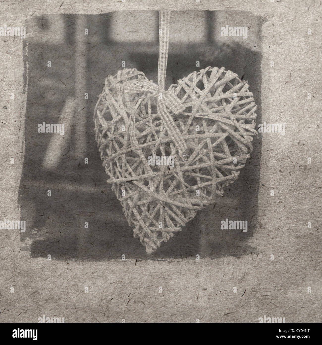 vintage wallpaper background with heart Stock Photo - Alamy