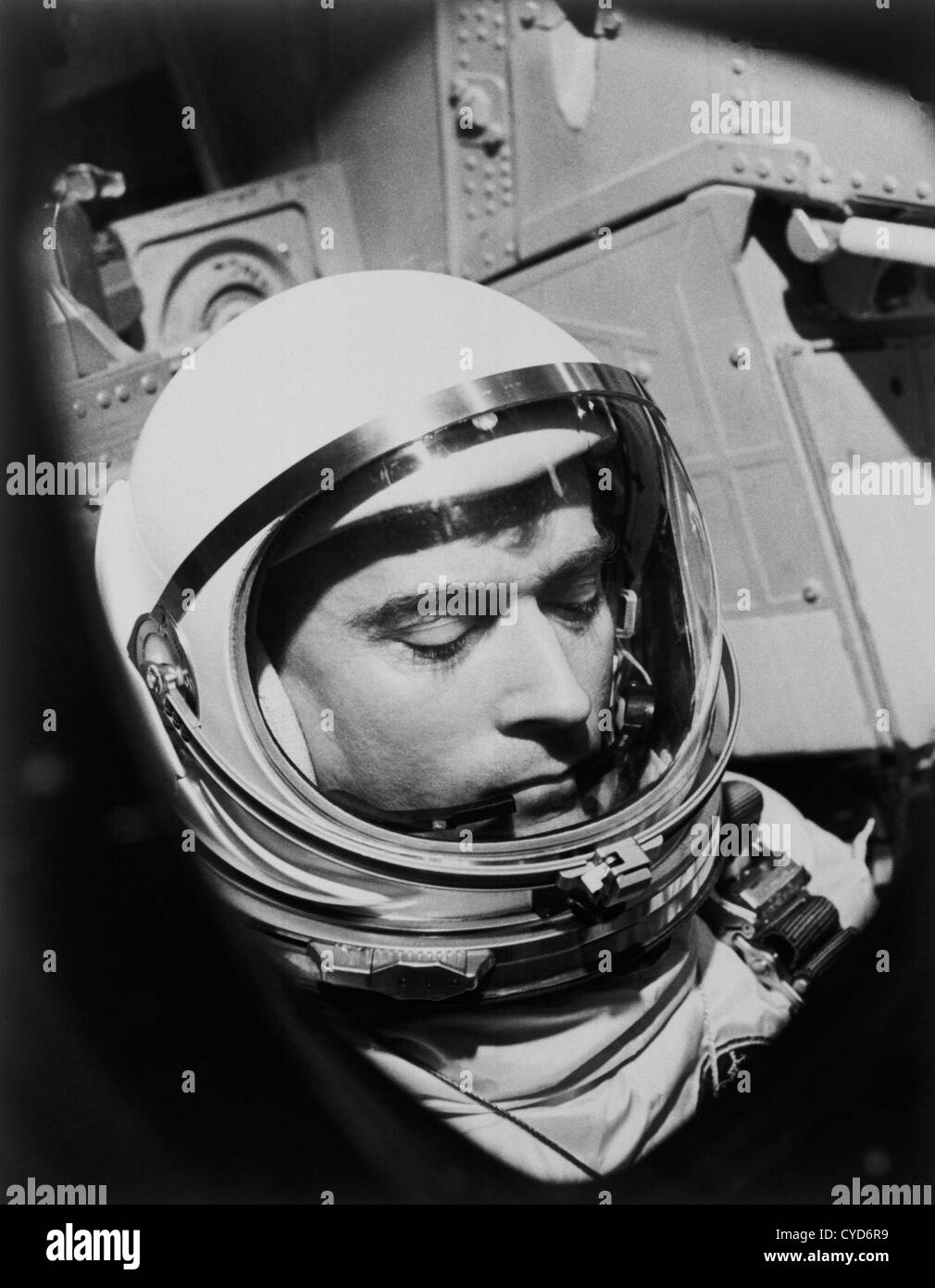 Astronaut John W. Young Stock Photo