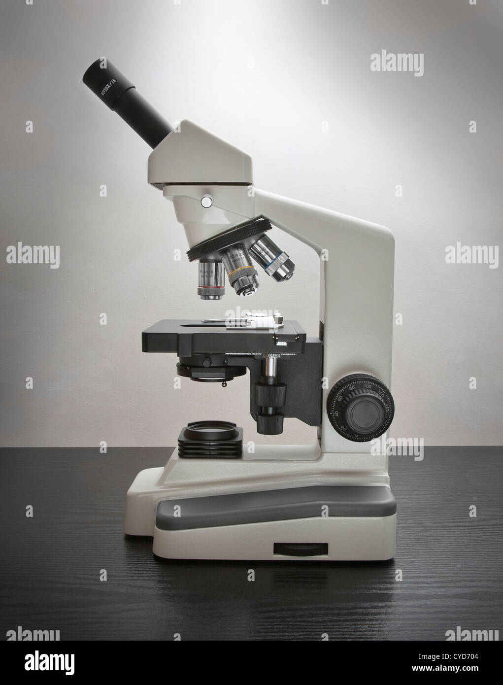 Compound Microscope Side View
