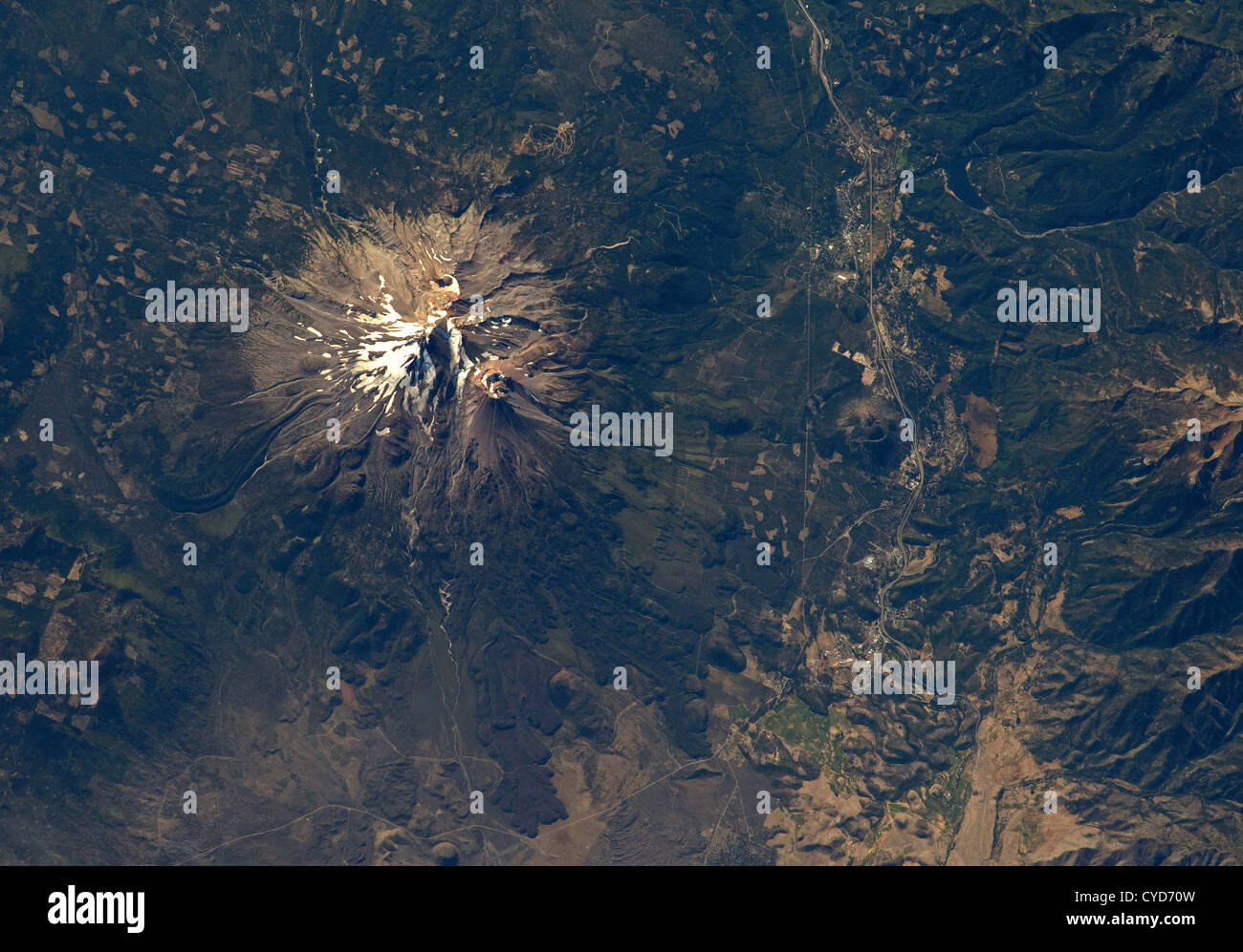 Cascade volcano satellite hires stock photography and images Alamy