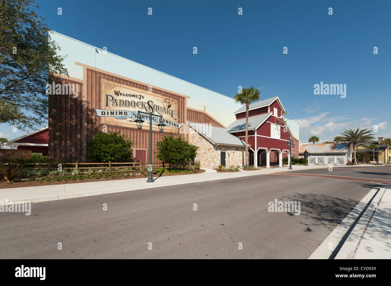 Brownwood Paddock Square is the newest urban downtown and within The