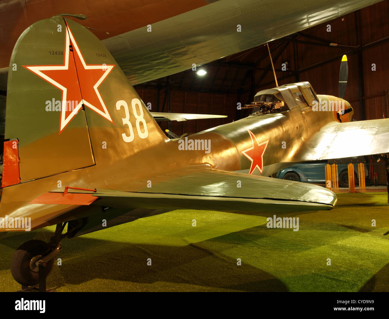 Ilyushin Il-2m3 Shturmovik (Nato name Bark) Stock Photo