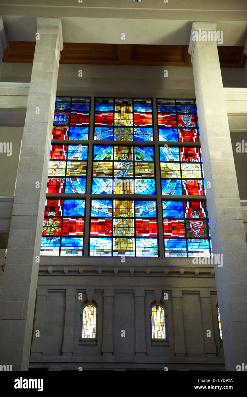 north transcept regimental chapel stained glass window st annes