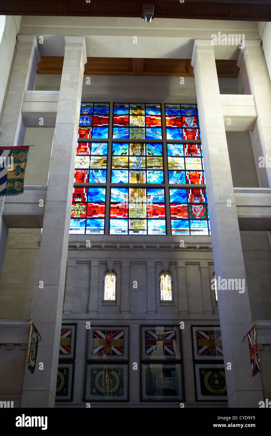 north transcept regimental chapel stained glass window st annes