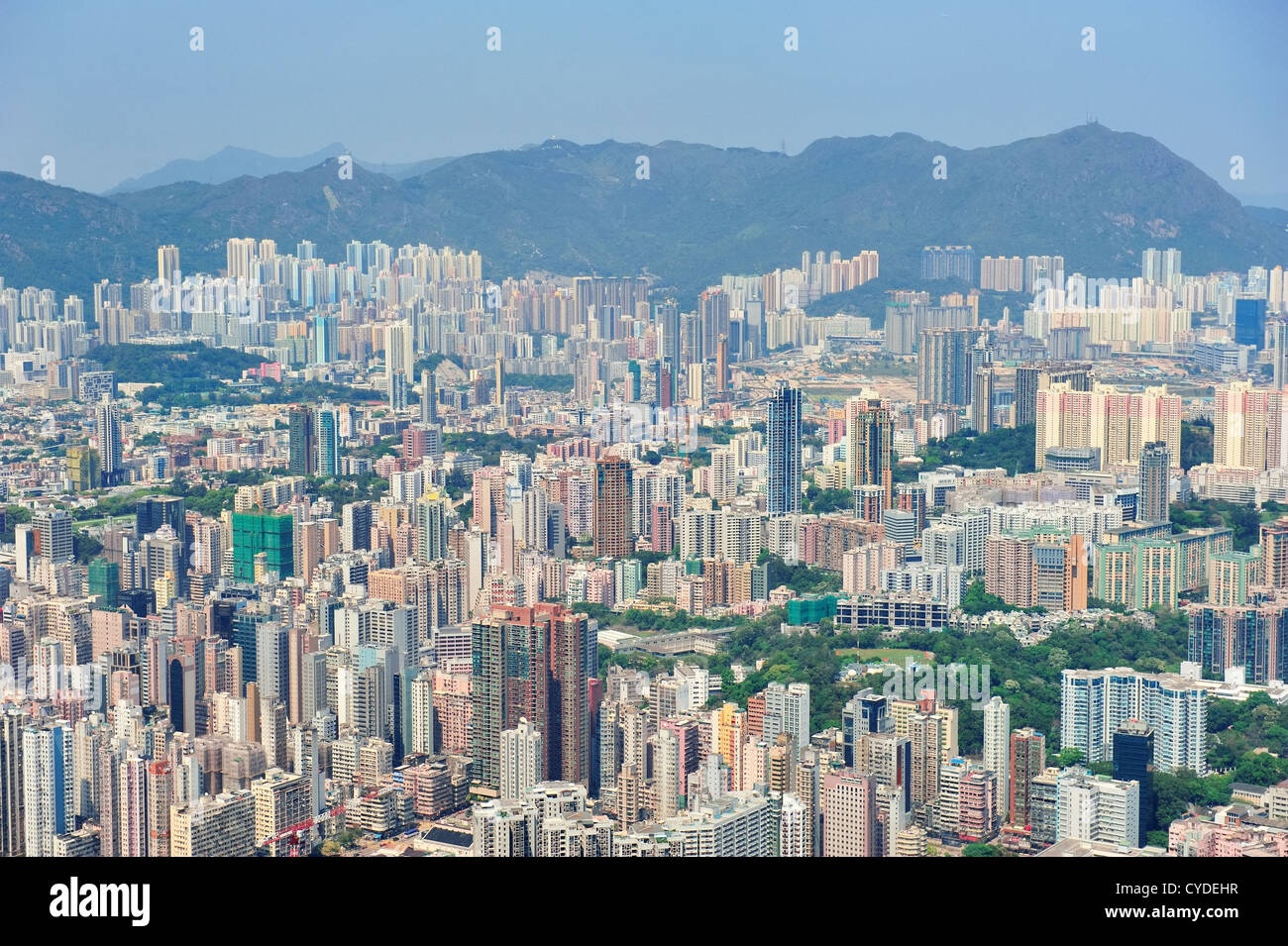 Urban architecture in Hong Kong in the day Stock Photo - Alamy