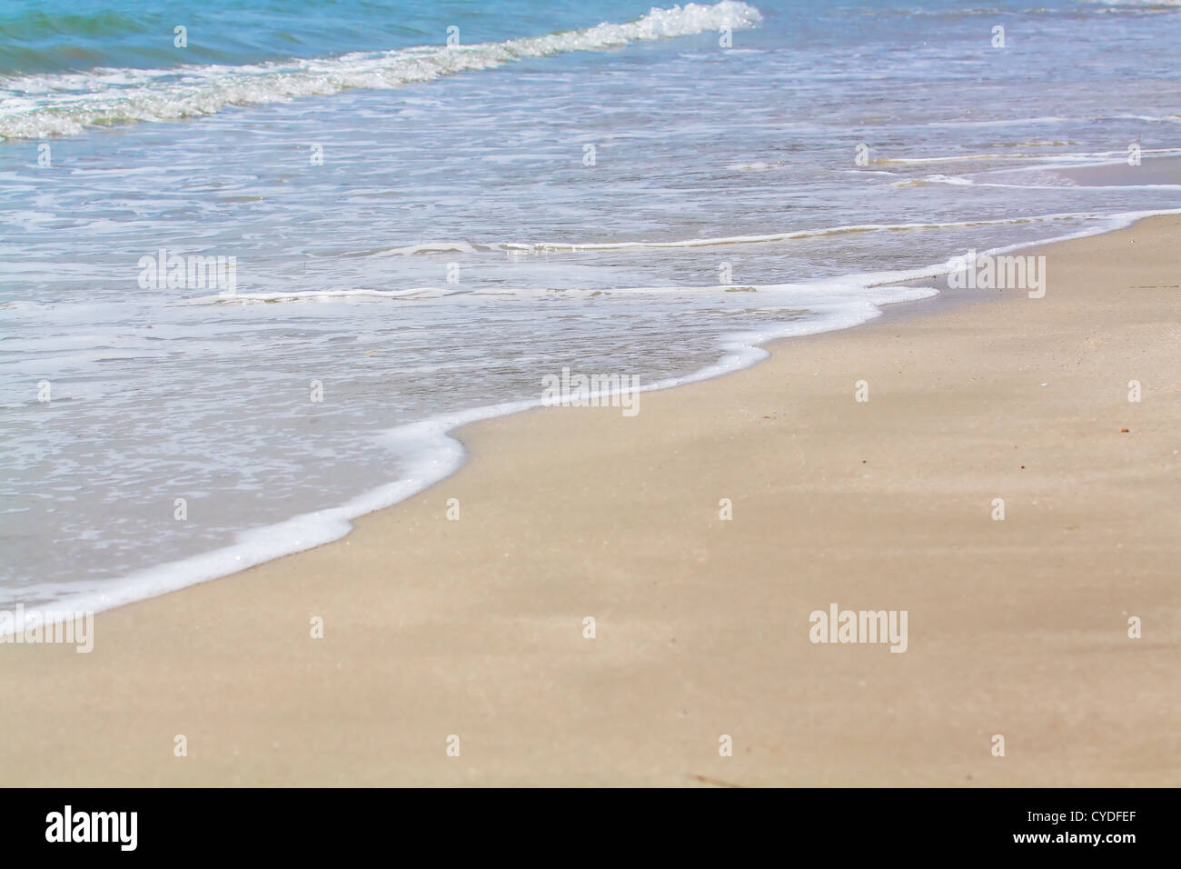 sea wave and sand Stock Photo - Alamy