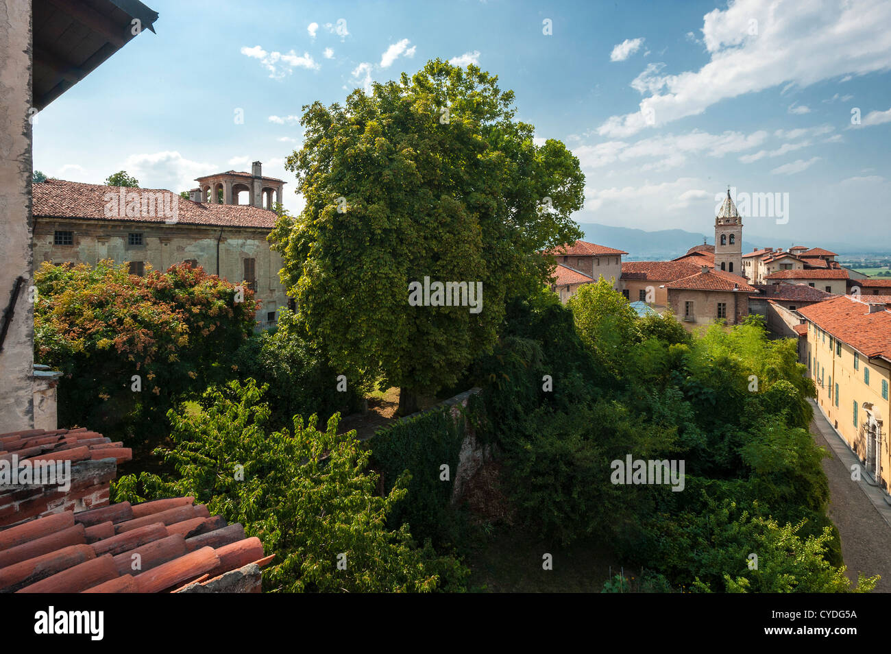 Europe Italy Piedmont Saluzzo Casa Cavassa Stock Photo - Alamy