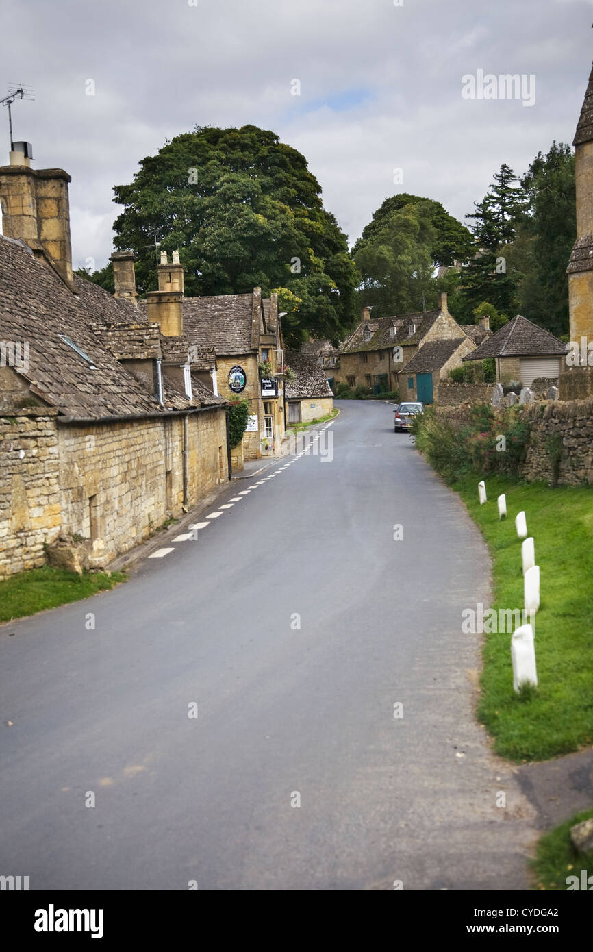Snowshill, small Cotswold village in Gloucestershire,england Stock