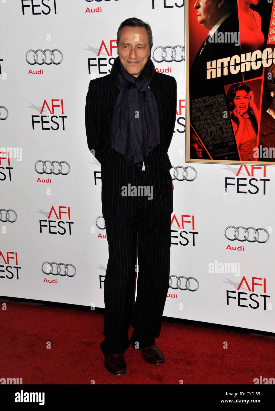 Michael Wincott at arrivals for AFI FEST 2012 Opening Night Premiere of HITCHCOCK, Grauman's Chinese Theatre, Los Angeles, CA November 1, 2012. Photo By: Dee Cercone/Everett Collection Stock Photo