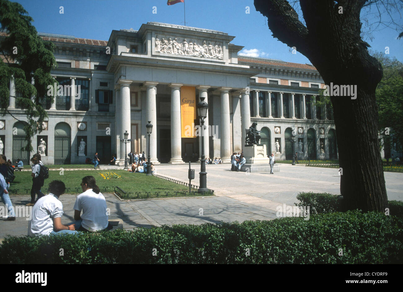 The Museo del Prado is the main Spanish national art museum. Stock Photo