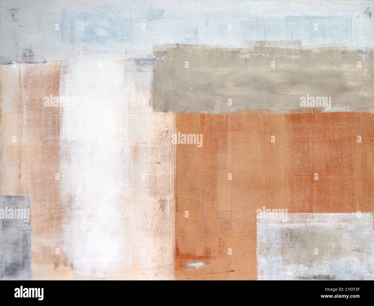 Brown and Grey Abstract Art Painting Stock Photo Alamy