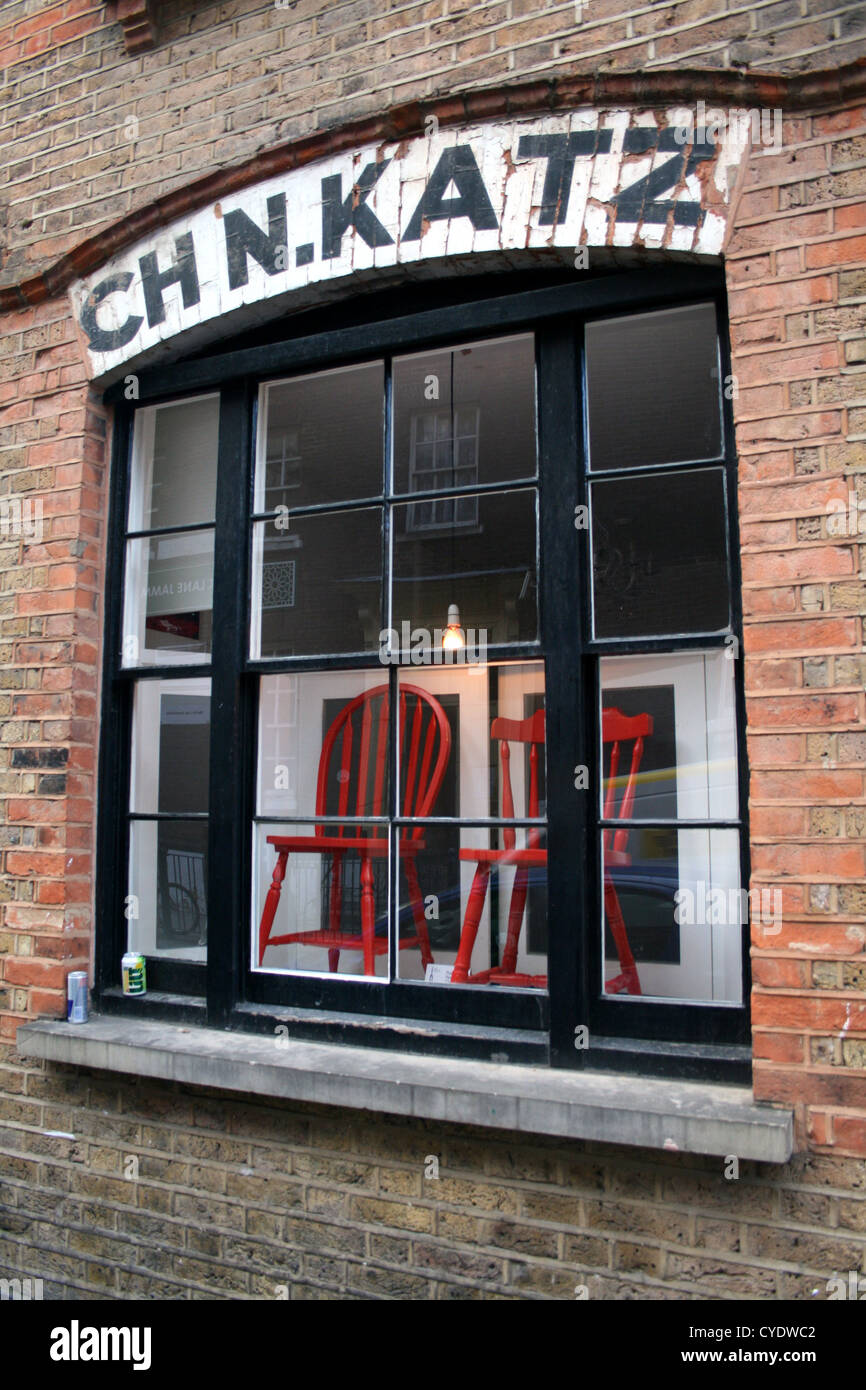 Ch. N. Katz - The last Jewish shop in Brick Lane Stock Photo
