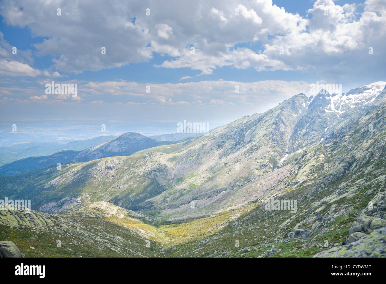 mountains at Gredos natural park in Avila Spain Stock Photo - Alamy