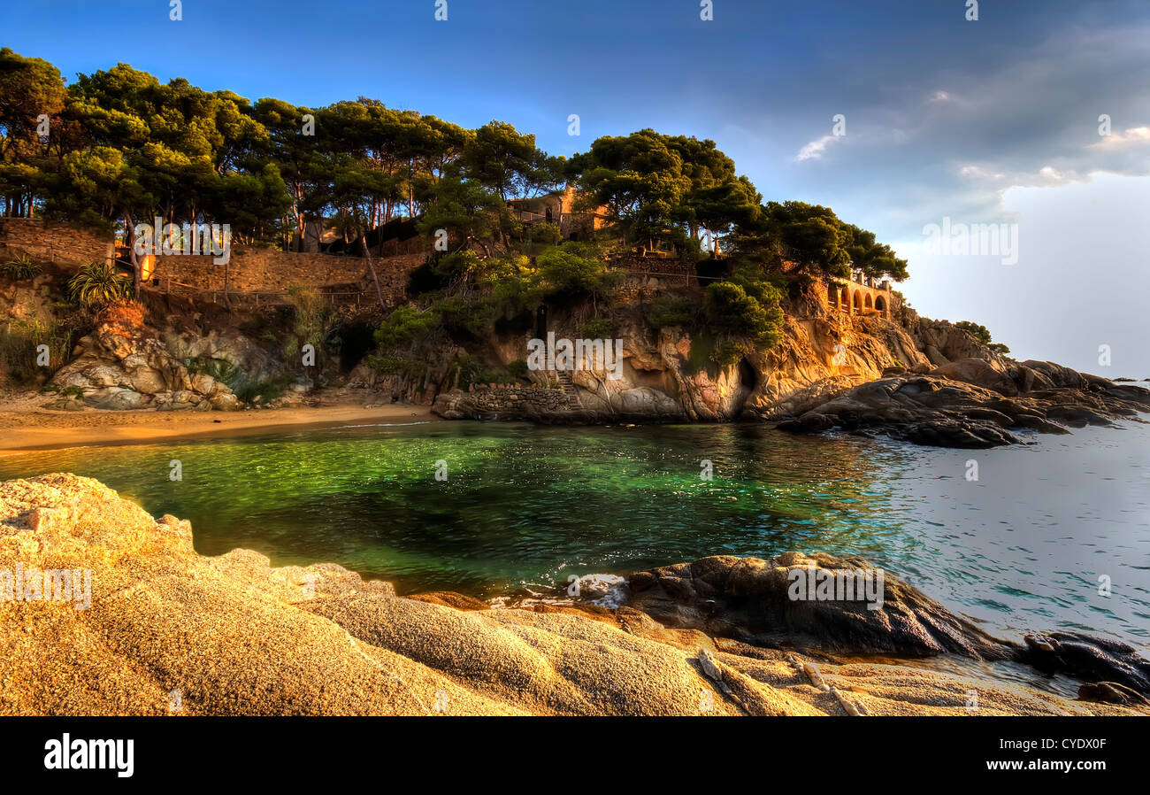 Platja d'Aro, Costa Brava, Spain Stock Photo - Alamy
