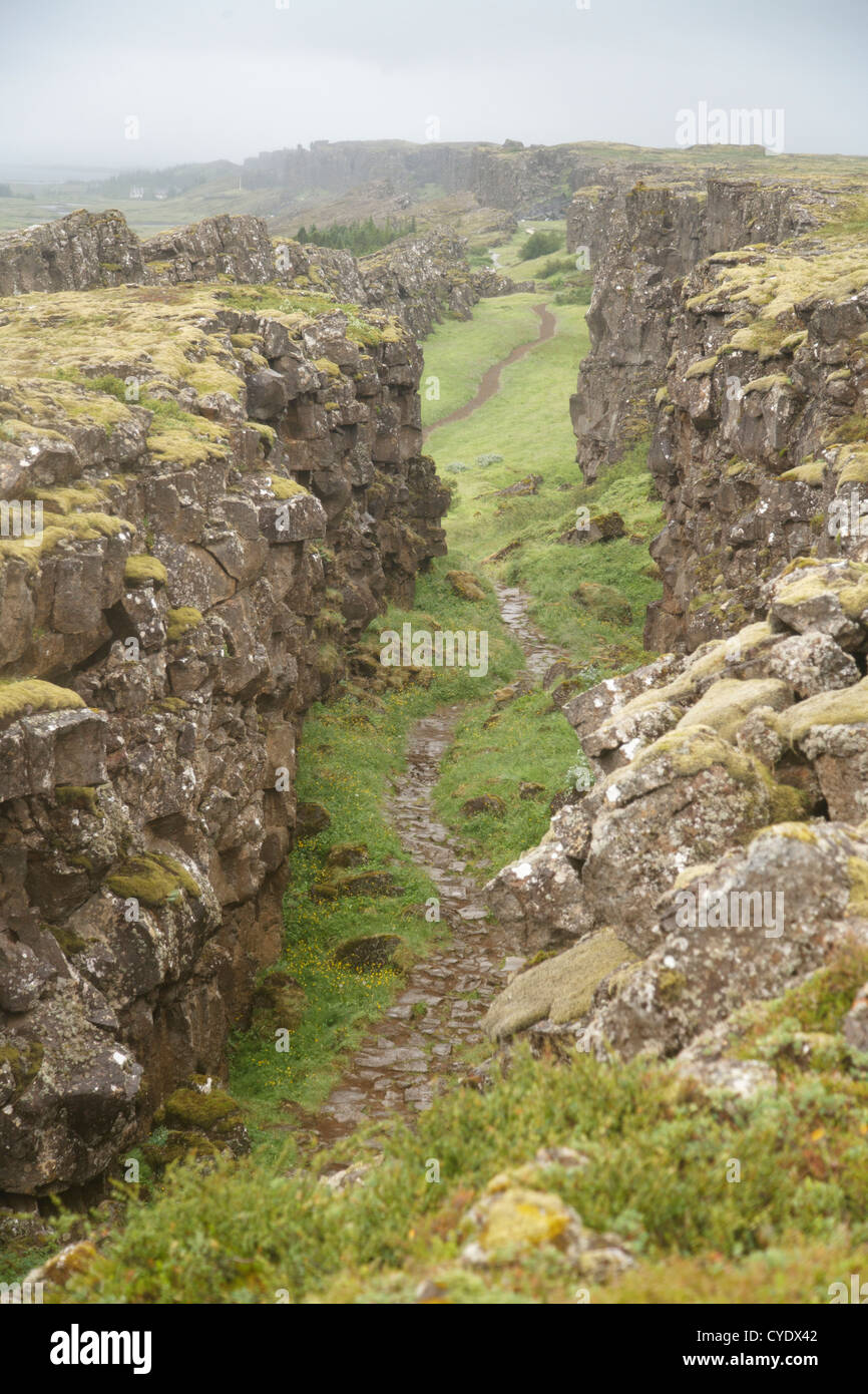 Geographical rift between Europe and North America at Thingvellir ...