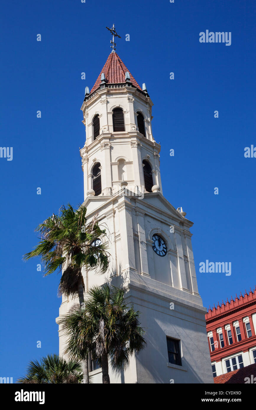 The Cathedral  Basilica of St. Augustine, St. John's County, Florida, USA Stock Photo