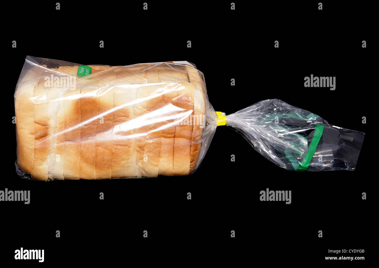 thick sliced bread on black background Stock Photo Alamy