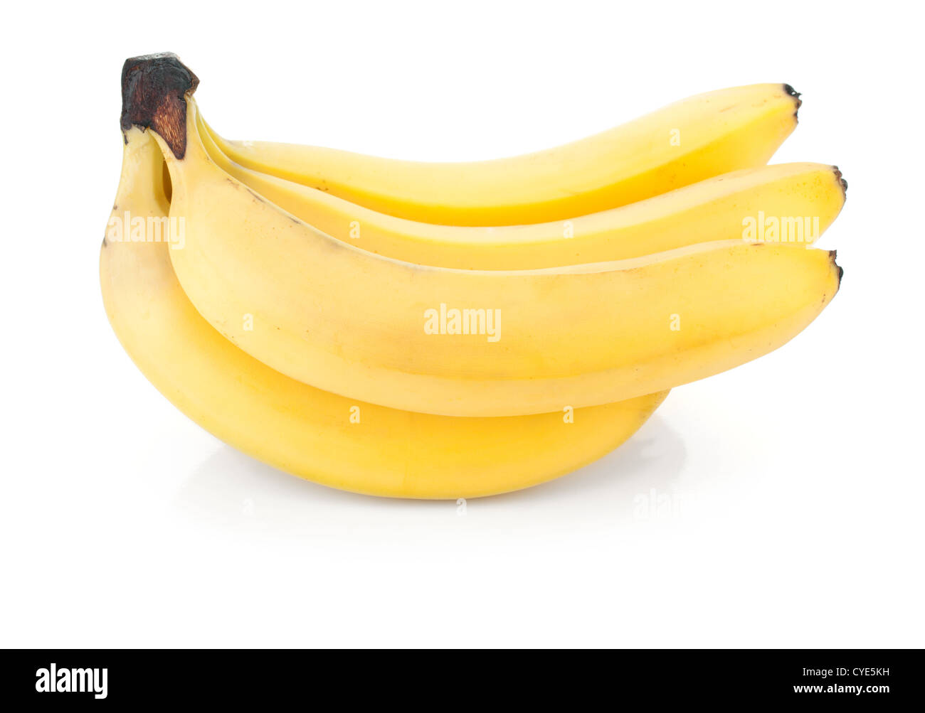 Banana fruits. Isolated on white background Stock Photo - Alamy