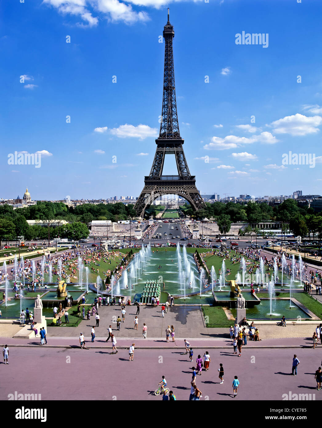 8325. Eiffel Tower, Paris, France, Europe Stock Photo