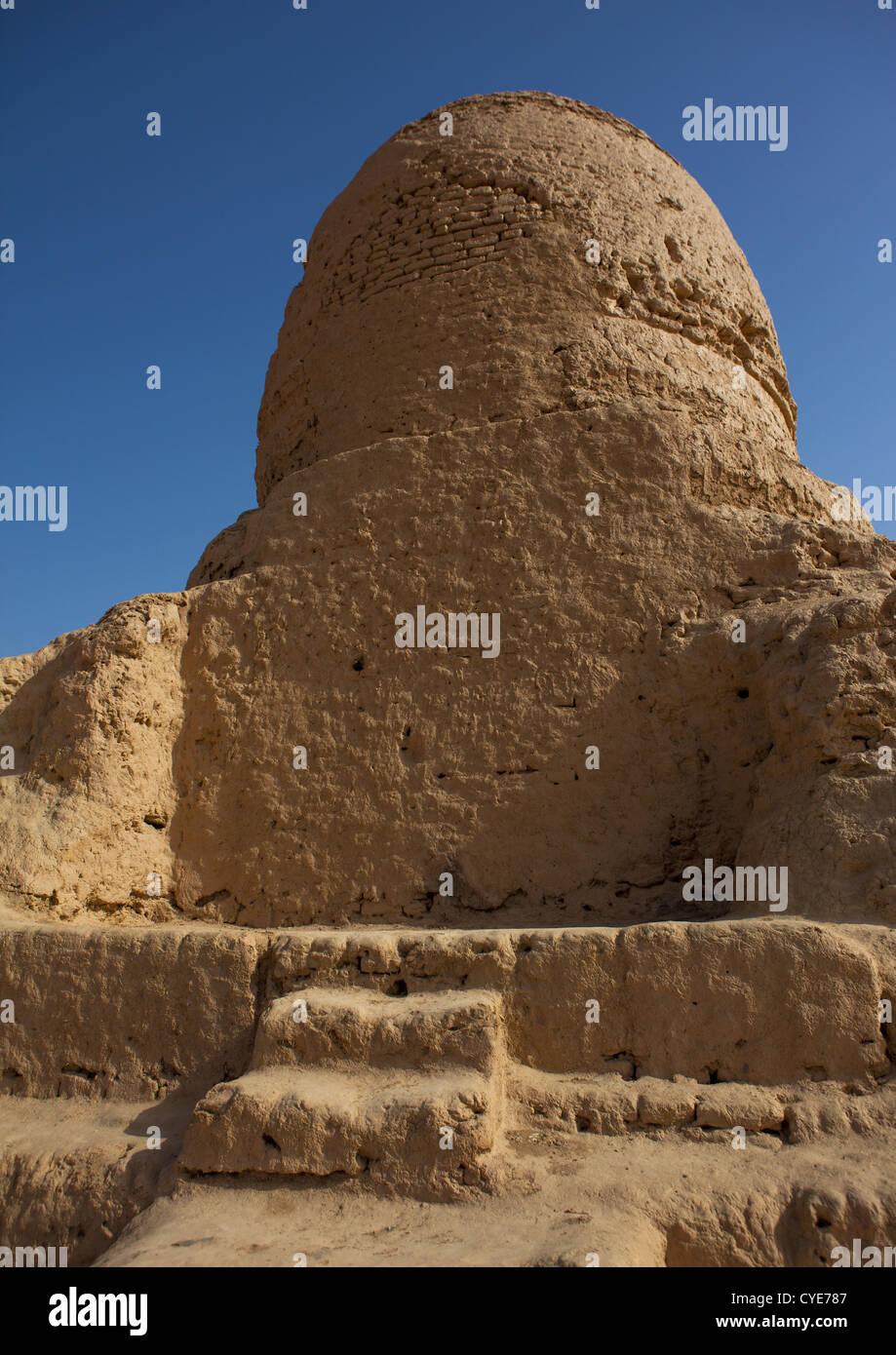 Mor Buddhist Stupa, Kashgar, Xinjiang, China, Xinjiang Uyghur Autonomous Region, China Stock Photo