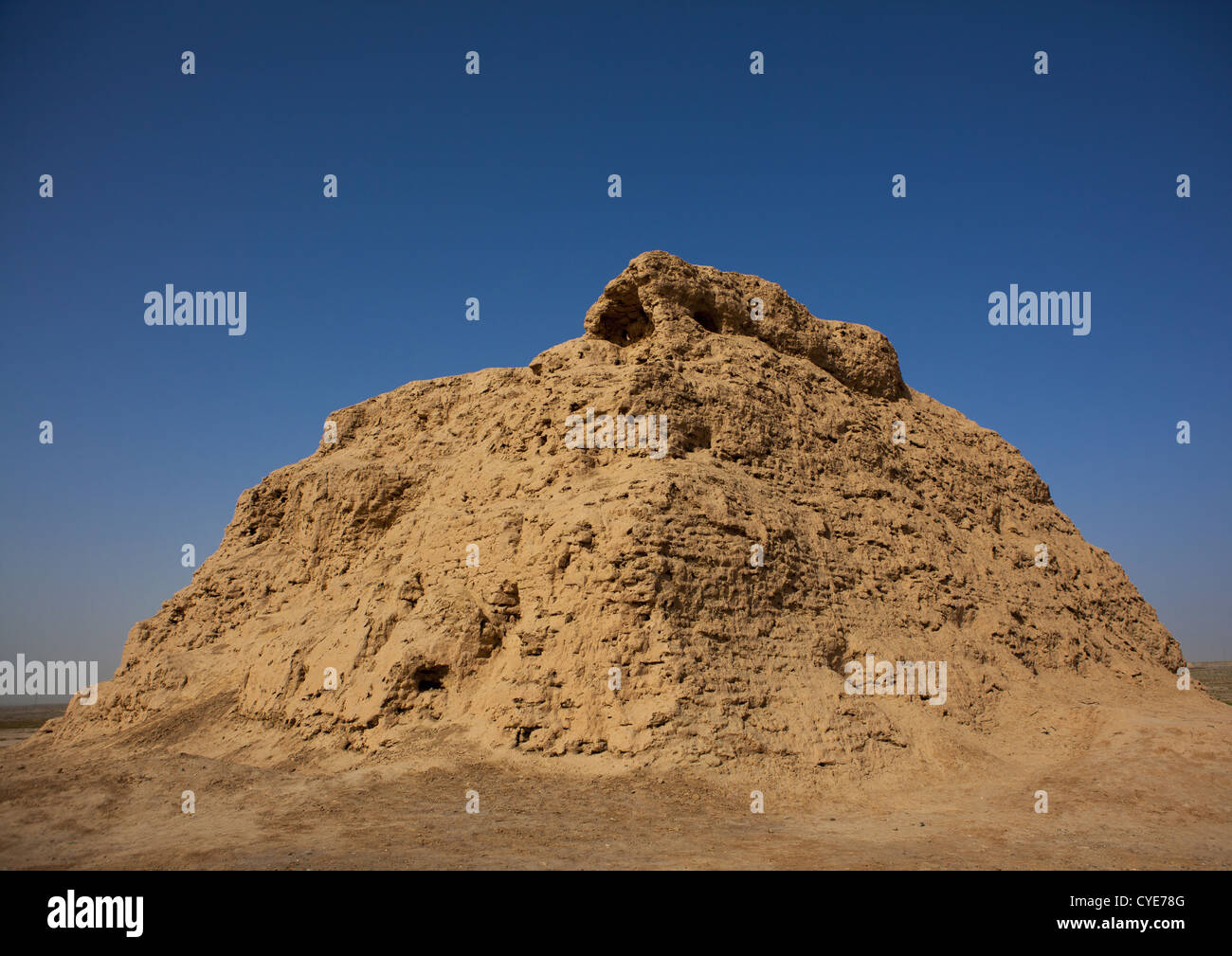 Mor Buddhist Stupa, Kashgar, Xinjiang, China, Xinjiang Uyghur Autonomous Region, China Stock Photo
