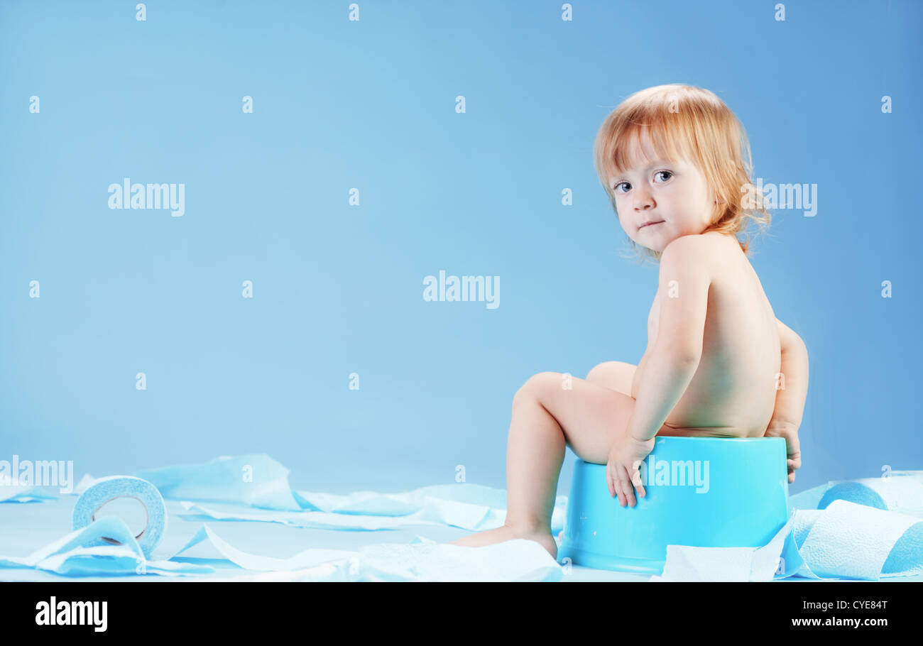 Funny potty hi-res stock photography and images - Alamy